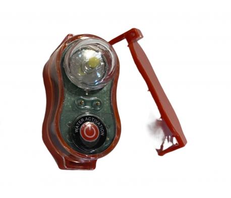 Emergency water activated light
