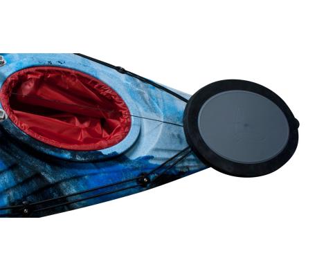 Oval front hatch cover