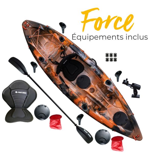 Accessories included Kayak Force